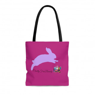  Cruelty Free Beauty Tote Hot Pink