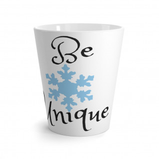 Be Unique Latte Mug/White